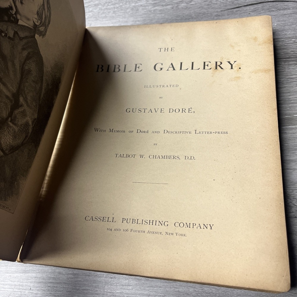 The Dore Bible Gallery 100 Illustrations by Gustave Dore No Date Circa 1880 - Picture 4 of 10